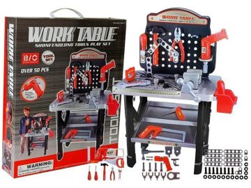 Otroška delovna miza z orodjem