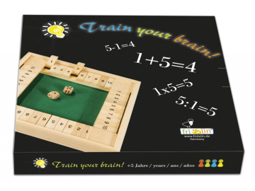 Fridolin družabna igra Shut the box