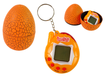 Igrača Tamagotchi v jajcu - oranžen