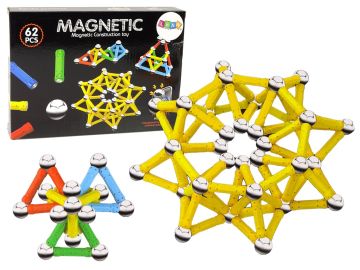 Set za izdelavo magnetnih konstrukcij 62-delni