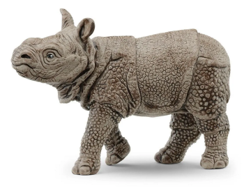 Schleich figura Indijski nosorog - mladič