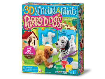 Naredi in pobarvaj 3D pasji mladički eigrace
