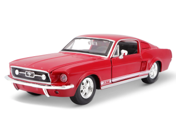 Kovinski avtomobil 1967 Ford Mustang GT 1:24