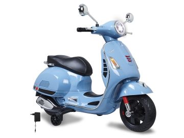 Skuter na akumulator VESPA GTS modra