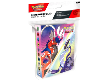 Pokemon Mini album + Scarlet&Violet booster paketek