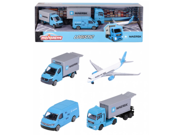Majorette Maersk 4 kosi Giftpack eigrace