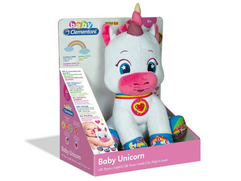 Clementoni interaktivni dojenček samorog | Trgovina Eigrače.com