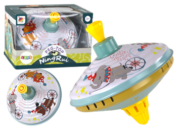 Cirkuška vrtavka na vzmet eigrace