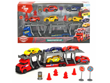 DICKIE Vlačilec avtomobilov set eigrace