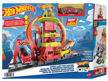Hot Wheels Steza Super Loop Fire Station eigrace