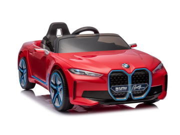 Otroški avto na akumulator BMW i4 - rdeča barva eigrace