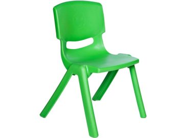 Otroški stol - zelena barva
