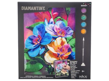 Slikanje z diamanti - rože