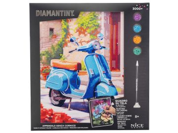 Slikanje z diamanti - skuter