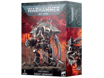 Warhammer 40k Chaos Knights: Knight Abominant eigrace