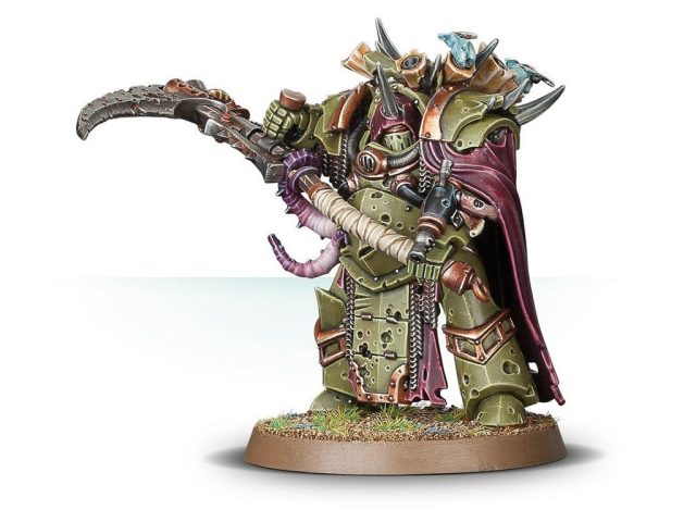 Deathshroud Bodyguard Terminator - Death Guard Nurgle - Warhammer 40K - Miniatura Non Assembrata
