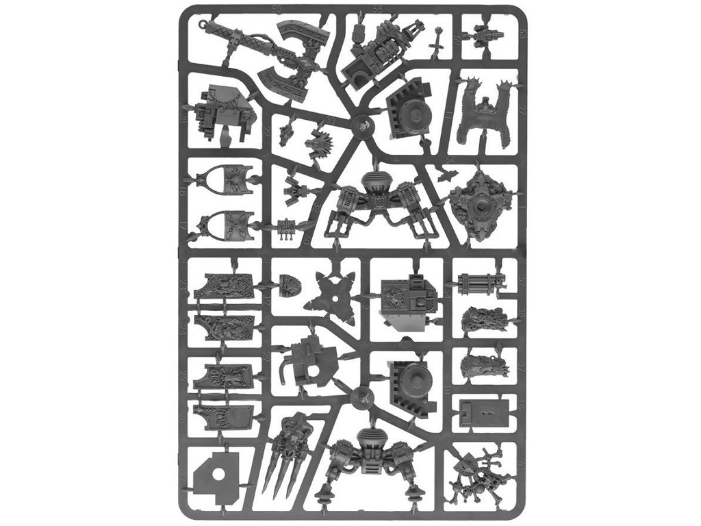 Games Workshop Gambe Dreadnought Venerabili Per Lupi Spaziali - Warhammer 40K Pezzi Non Montati - Foto 4
