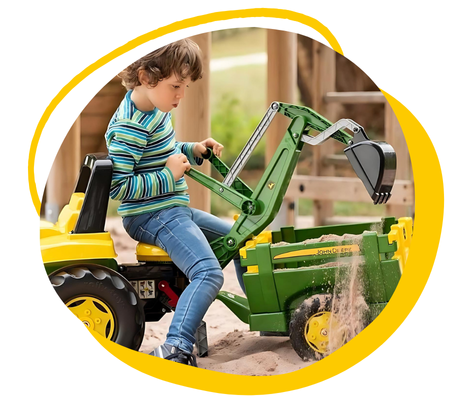 rolly toys kopač hidravlična roka