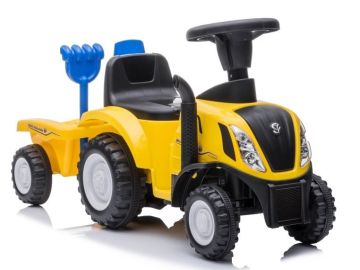 Otroški poganjalec traktor - rumen eigrace