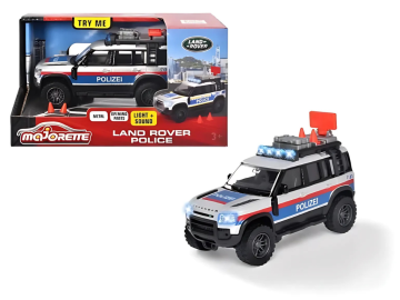 Majorette policisjki Land Rover eigrace