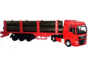 Model kamiona MAN TGX XXL s hlodi 1:64