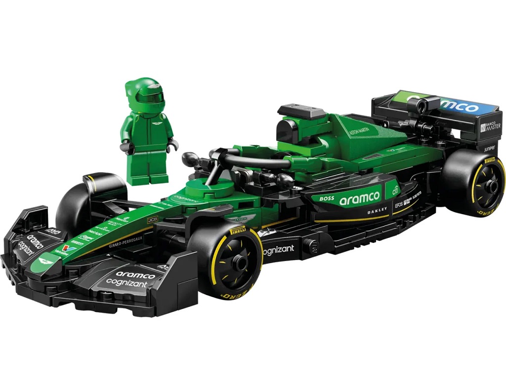 LEGO Dirkalnik Aston Martin Aramco F1