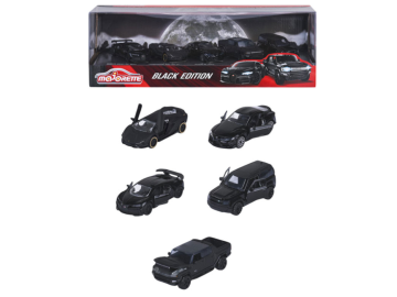 MAJORETTE Black Edition Giftpack - 5 kos eigrace