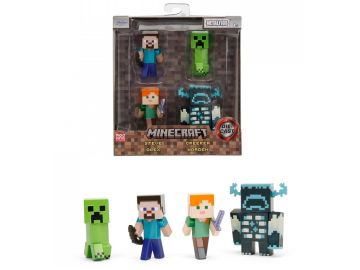 Jada Minecraft kovinske figure 4-Pack eigrace