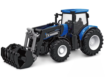 RC traktor z vilicami - moder eigrace