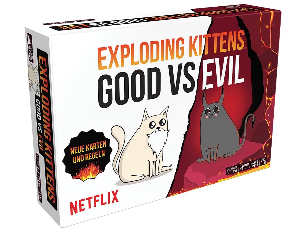 Exploding Kittens Board Game - Good vs. Evil | Eigrače.com