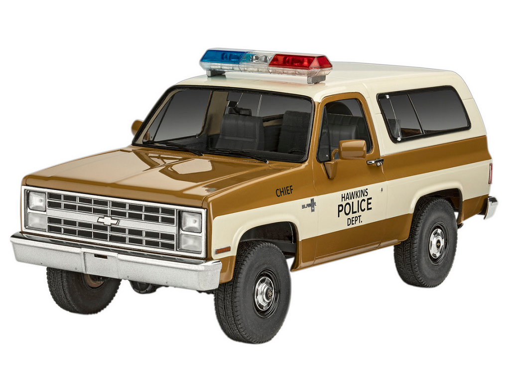 JADA 31111 Stranger Things Hopper's Chevy K5 Blaze del 1980 1:24 Modellino