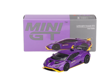 Mini GT Lamborghini Huracan STO Purple 2023 eigrace