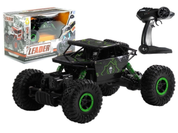 RC Crawler Monster Jeep 1 18 - zelen eigrace