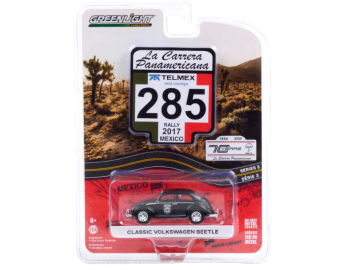 Classic Volkswagen beetle no.285 la carrera panamericana series 3 - črn eigrace