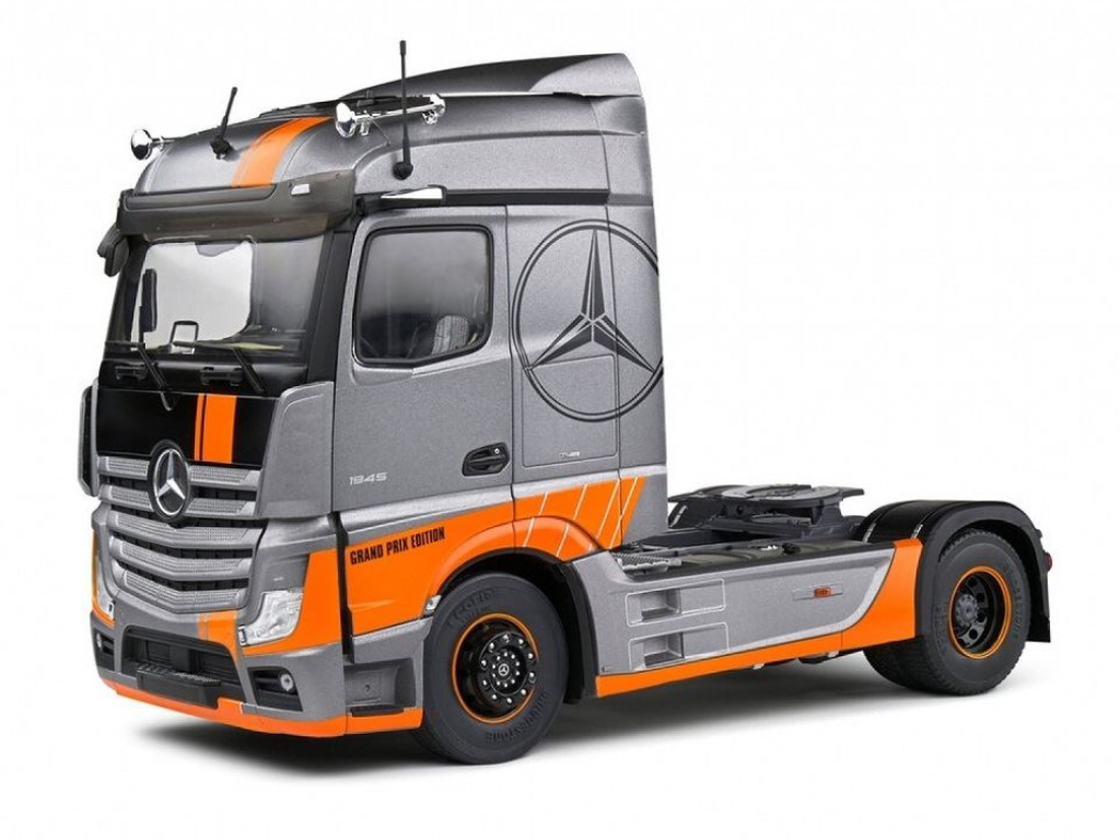 Mercedes-Benz Actros L metal truck silver | Eigrače.com