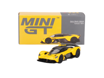 Mini GT Aston Martin Valkyrie Yellow 2023 eigrace