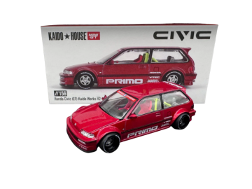 Mini GT Honda Civic (EF) Kaido Works V2 eigrace
