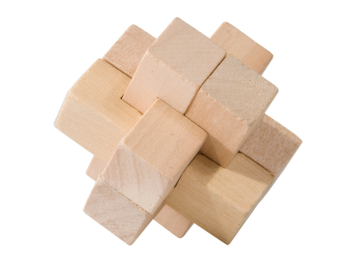 Fridolin IQ-test Mini Puzzle - križ 17456 eigrace