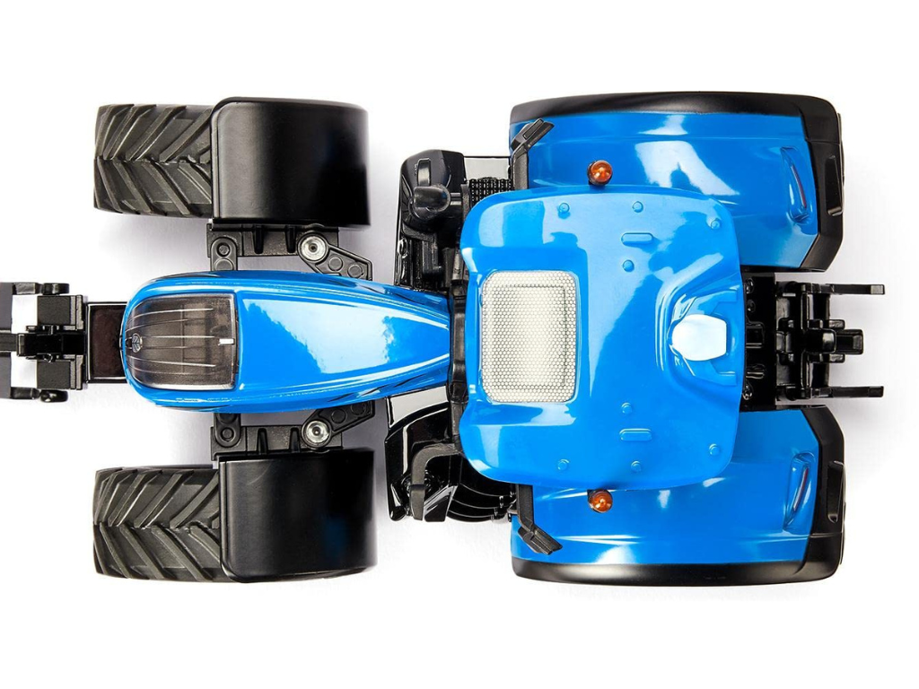 siku 6797, New Holland T7.315 Tractor with front loader, blue, metal/plastic, 1:32, remotely controllable, without controller, control via app possible siku 6797, New Holland T7.315 Tractor with front loader, blue, metal/plastic, 1:32, remotely controllable, without controller, control via app possible
