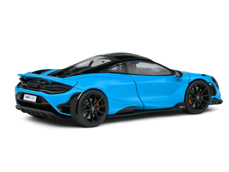 SOLIDO 1:43 McLaren 765 LT Turquoise 2020 – Miniature De Collection Pour Adultes Et Ados Dès 14 Ans
