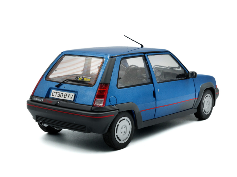 Renault 5 GT Turbo MK2 1989 1:18 Solido Branco - 20 anos! Loja on-line de miniaturas colecionáveis