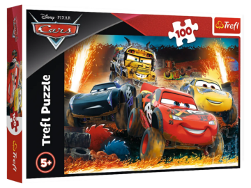Trefl sestavljanka Cars 3 100 delna eigarce