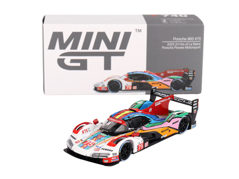 Mini GT 1:64 Porsche 963 #75 Porsche Penske Motorsport &ndash; 24 Ore Di Le Mans 2023 (MGT00740)