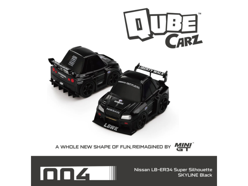 Mini GT Qube Carz Nissan Skyline GT-R R34 | Eigrače.com