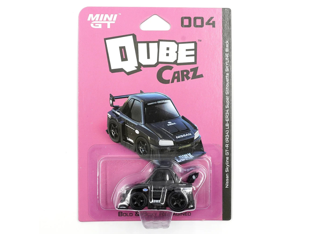 Mini GT Qube Carz Nissan Skyline GT-R R34 | Eigrače.com