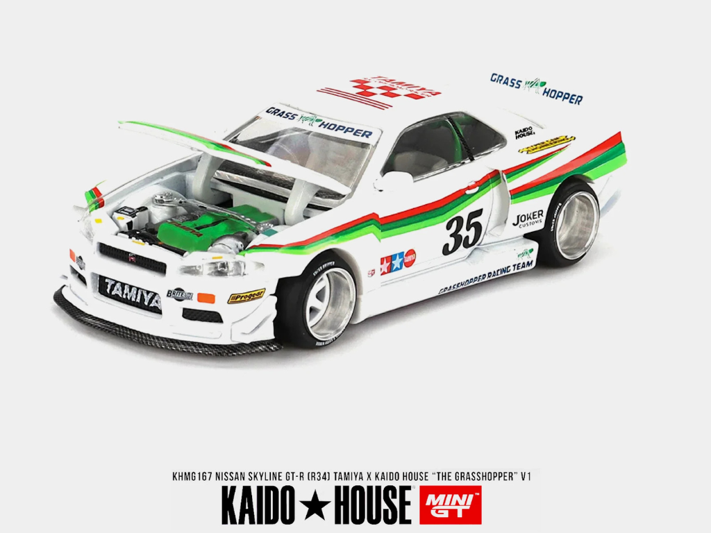 Nissan Skyline GT-R R34 Tamiya The Grasshopper V1 | E-players
