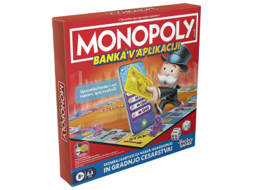 Družabna igra Monopoly - Banka v aplikaciji eigrace