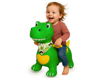 Hop Hop napihljiv dino zelen eigrace