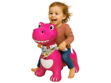 HopHop napihljiv dino pink eigrace