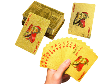 Igralne karte - zlate eigrace